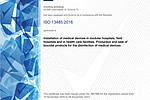 ISO 13485 : 2016 The Quality Management System of Medical Devices